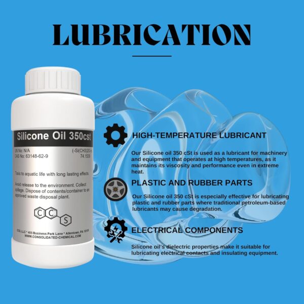 Silicone Oil 350 cSt – High-Performance Lubricant and Fluid - Image 4