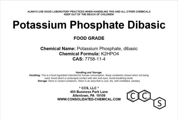 Potassium Phosphate, Dibasic – Food Grade Additive - Image 2