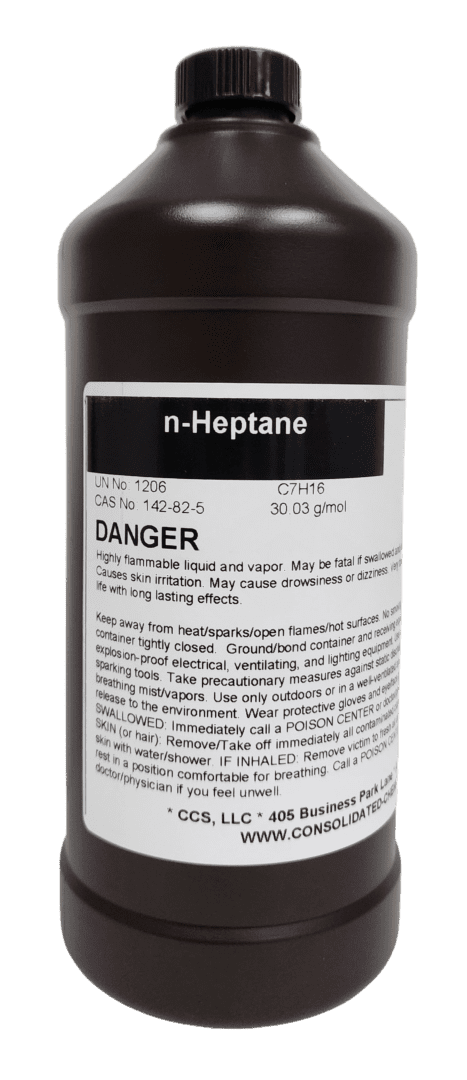 An N Heptane High Purity 1000ml Bestine Thinner