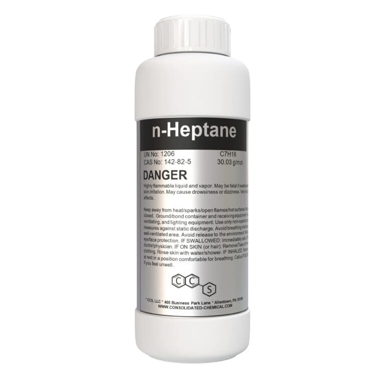 N-Heptane - High Purity Bestine Thinner - Consolidated Chemical