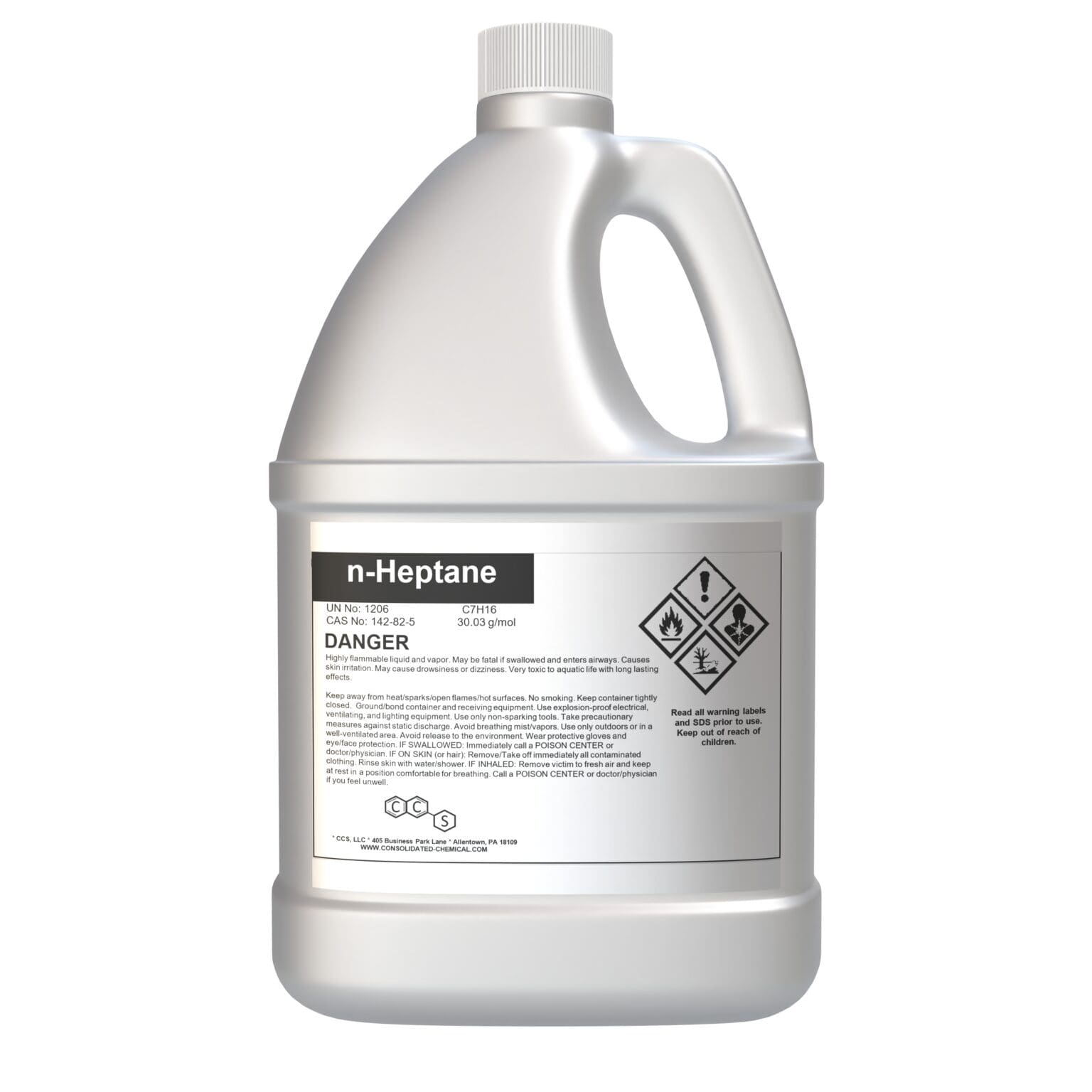 N-Heptane - High Purity Bestine Thinner - Consolidated Chemical