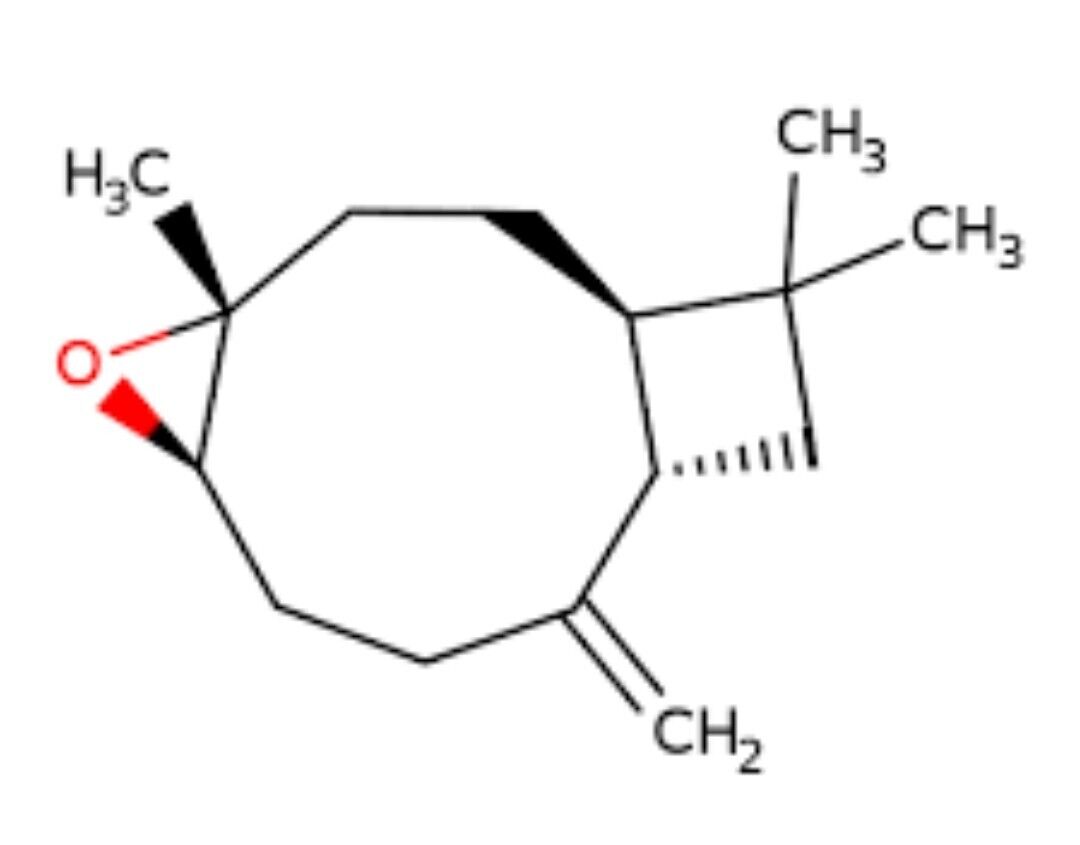 A diagram of B Caryophyllene Oxide Natural Food Grade