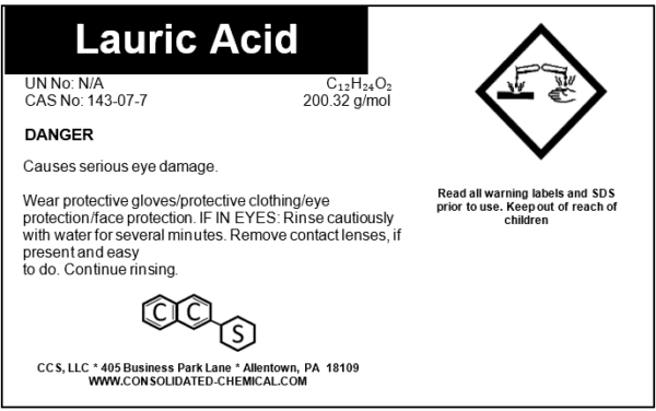 Lauric Acid (Dodecanoic Acid) - Image 3