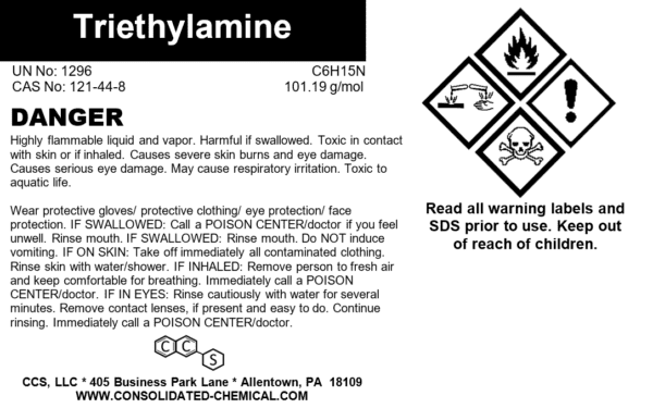 Triethylamine – Premium Organic Solvent - Laboratory Reagent - Image 3