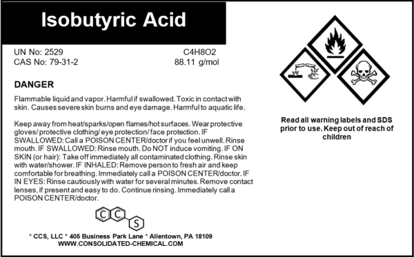 Isobutyric Acid | Food & Fragrance Grade - Image 3