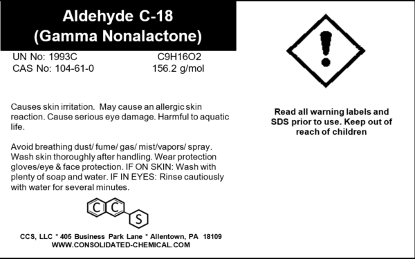 Aldehyde C-18 (Gamma Nonalactone) | Fragrance Compound - Image 4