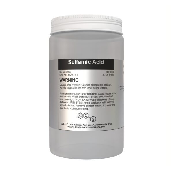 Sulfamic Acid – Multi-Purpose Cleaning Agent and Descaler