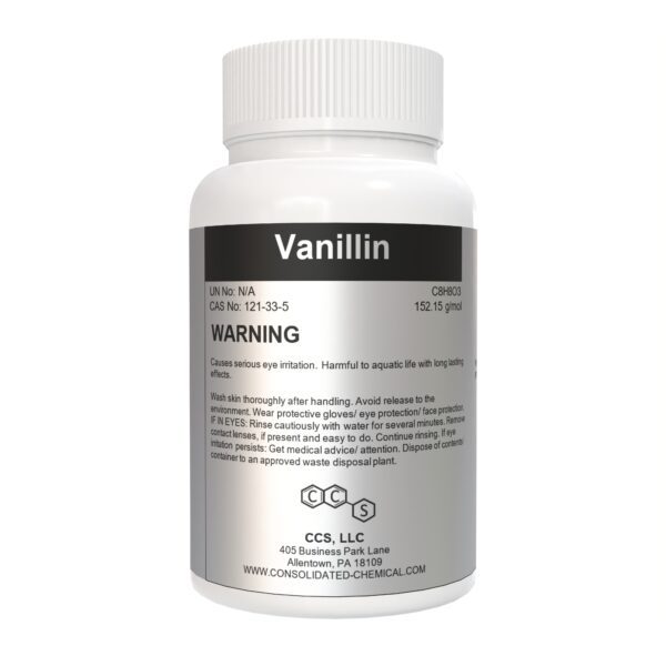 Vanillin (Artificial Vanilla)| Premium Quality 100% Pure