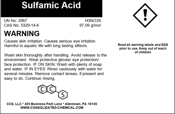 Sulfamic Acid – Multi-Purpose Cleaning Agent and Descaler - Image 3