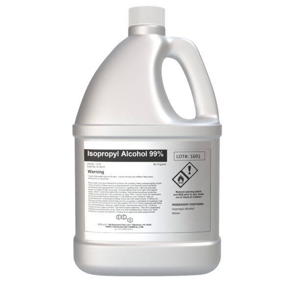 Isopropyl Alcohol 99% gallon jug