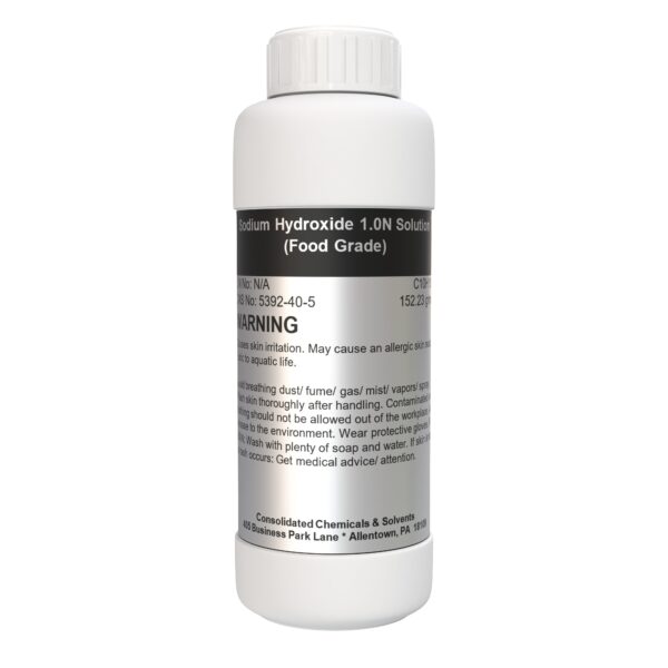 Sodium Hydroxide 1.0N Solution Food Grade - Image 2