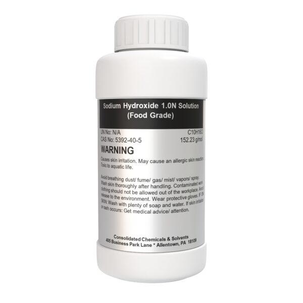 Sodium Hydroxide 1.0N Solution Food Grade