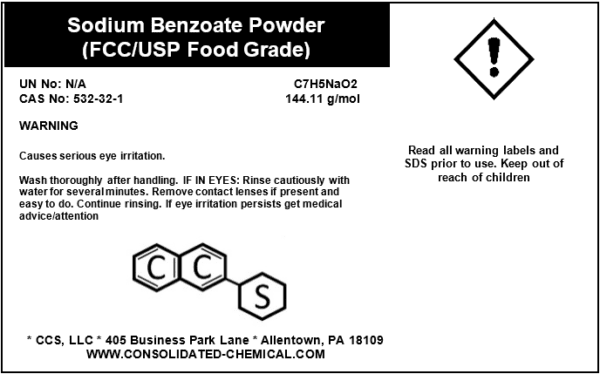 Sodium Benzoate Powder - Food Grade - Image 3