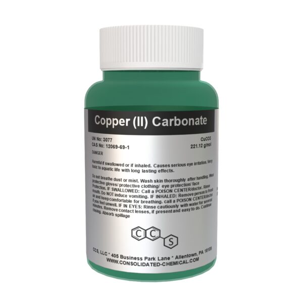 Copper (II) Carbonate - High Purity Solid - Image 2