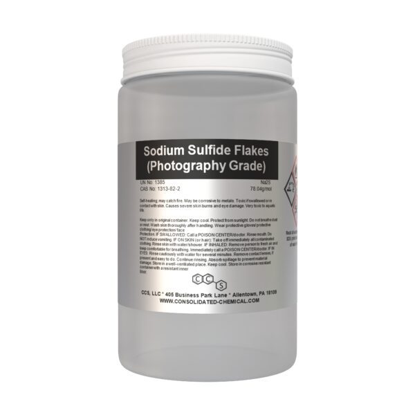 Sodium Sulfide Flakes - Photography Grade