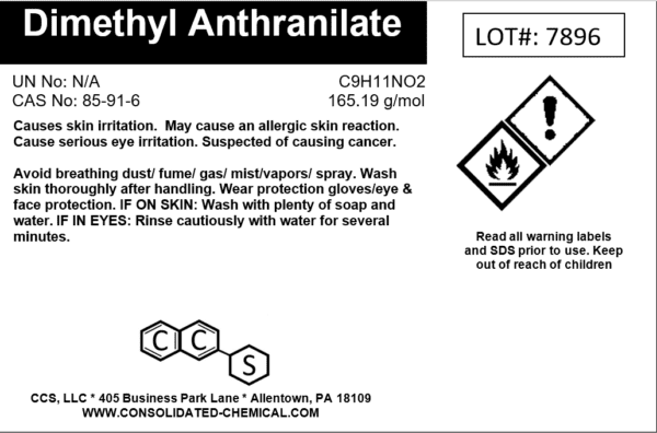 Dimethyl Anthranilate (DMA) - FCC Food Grade - Image 4