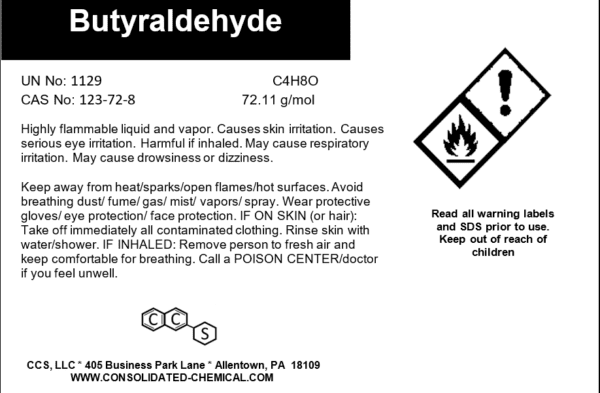 Butyraldehyde – High-Purity Solvent - Image 3