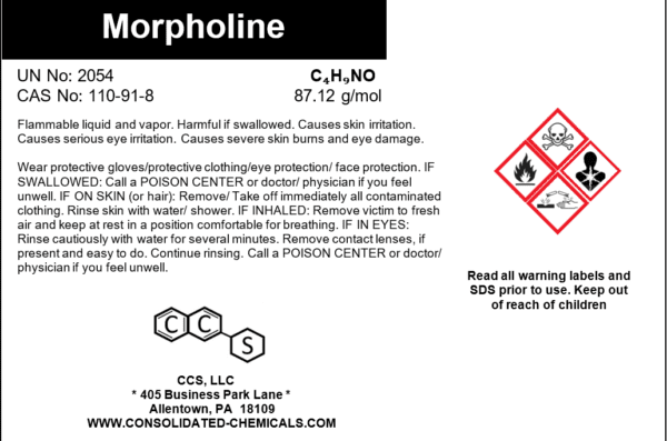 Morpholine - Solvent, Water Treatment, and Corrosion Inhibition - Image 3