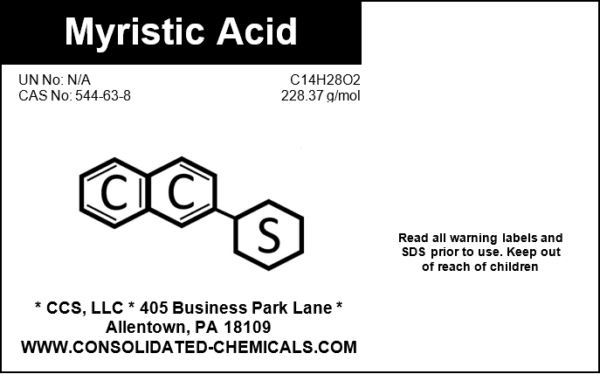 Myristic Acid – High-Purity Fatty Acid - Image 3