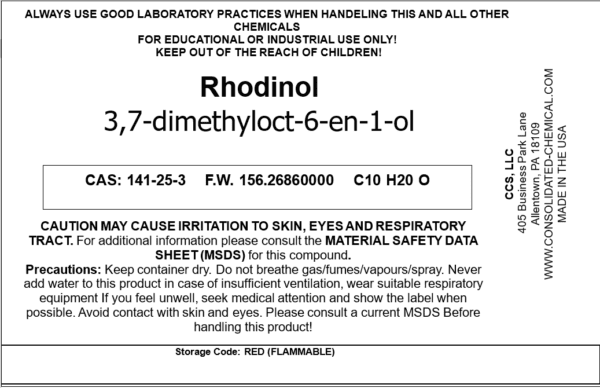 Rhodinol - Natural Rose Alcohol - Image 5