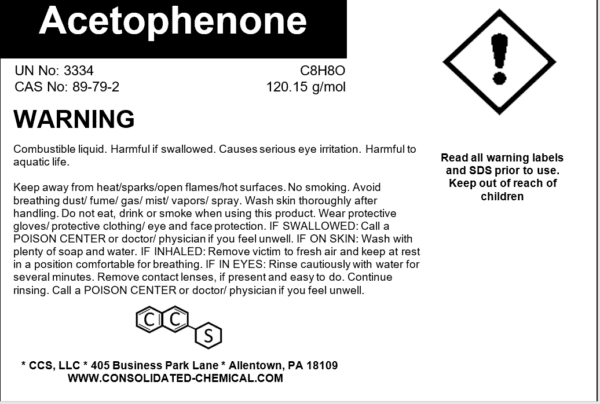 Acetophenone - High-Quality Solvent & Intermediate - Image 3