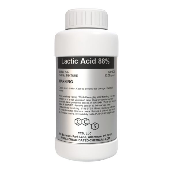 Lactic Acid 88% – High-Quality Food and Cosmetic Grade Acid