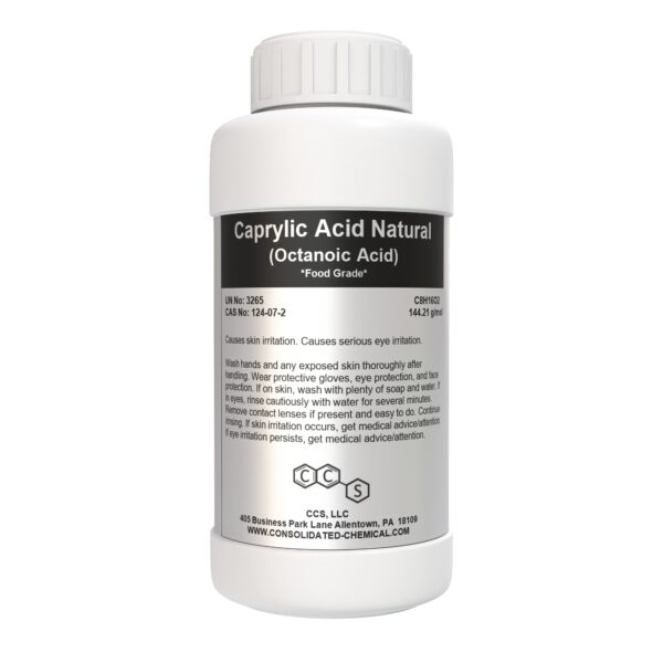 Caprylic Acid Natural (Octanoic Acid) Food Grade