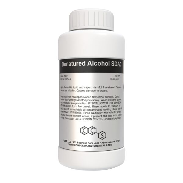 Denatured Alcohol – Multi-Purpose Solvent and Cleaner