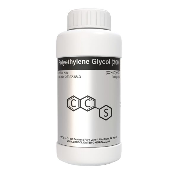 Polyethylene Glycol 300 (PEG 300) – Multi-Purpose Solvent