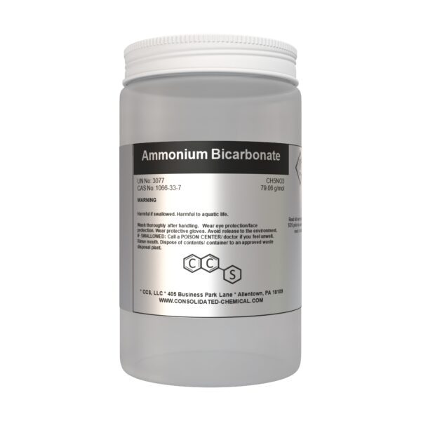 Ammonium Bicarbonate – Food Grade - Leavening Agent