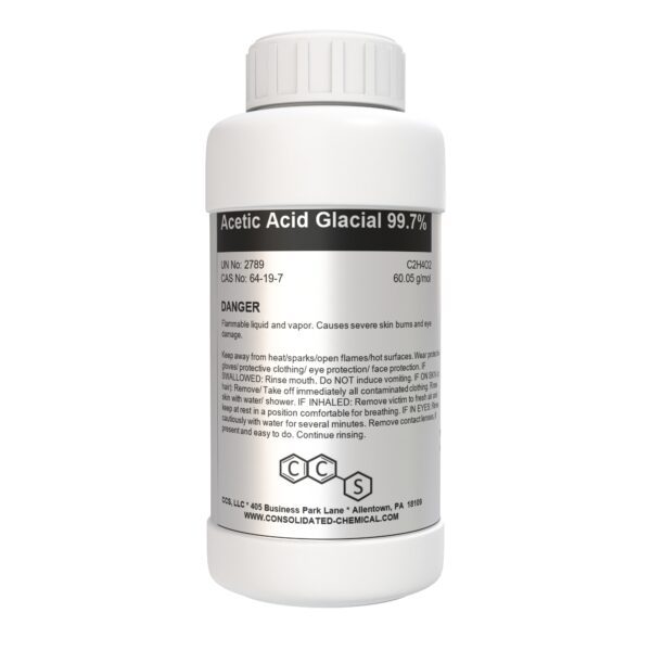 Acetic Acid Glacial – High-Purity Acetic Acid