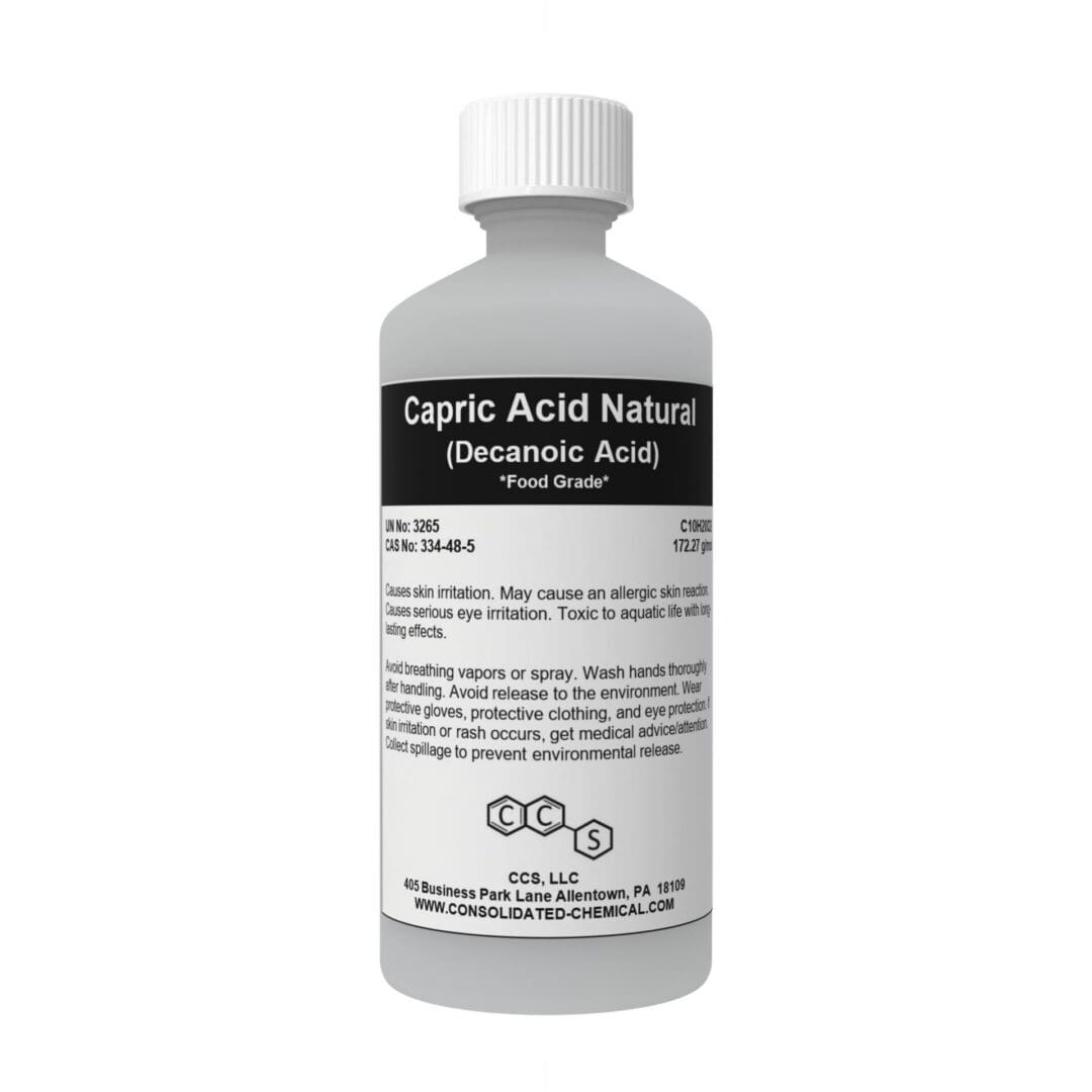 Capric Acid Natural (Decanoic Acid) | Food Grade - Image 4