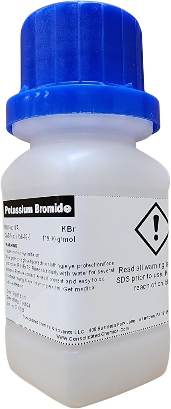 Potassium Bromide (KBr) | Laboratory & Pharmaceutical Grade - Image 3