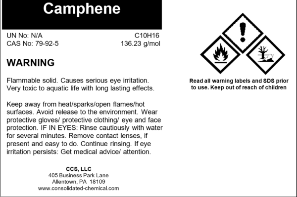 Camphene | High-Purity Terpene | Fragrance Grade - Image 3