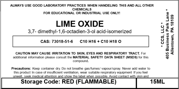 Lime Oxide (Givaudan) | Potent Citrus Aroma Compound - Image 3