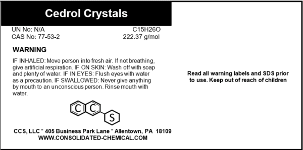 Cedrol Crystals | Natural Sesquiterpene for Fragrance - Image 3