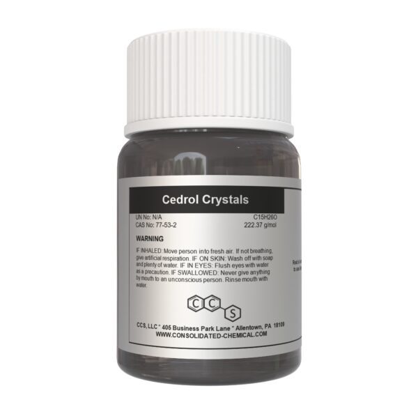 Cedrol Crystals | Natural Sesquiterpene for Fragrance - Image 2