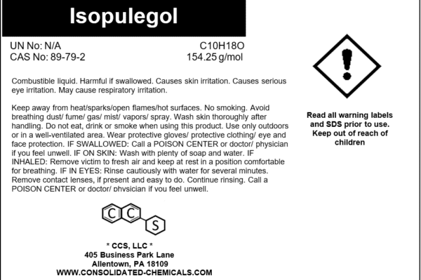 Isopulegol | Premium Minty Aroma Compound - Image 3