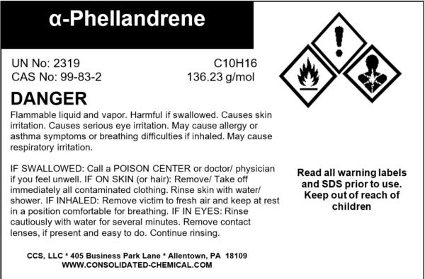 Alpha Phellandrene | Natural Flavor & Fragrance Additive - Image 3